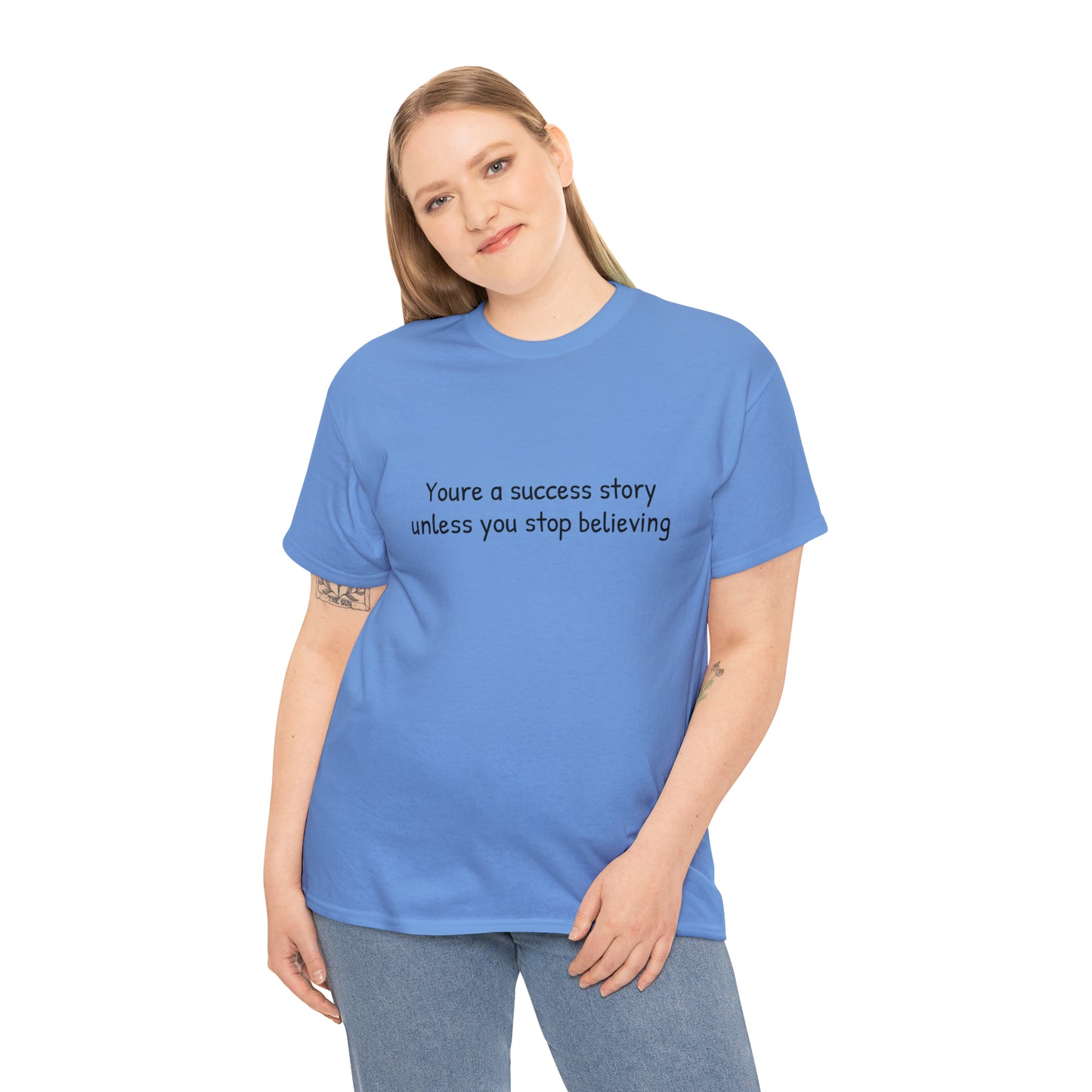 You’re a success story