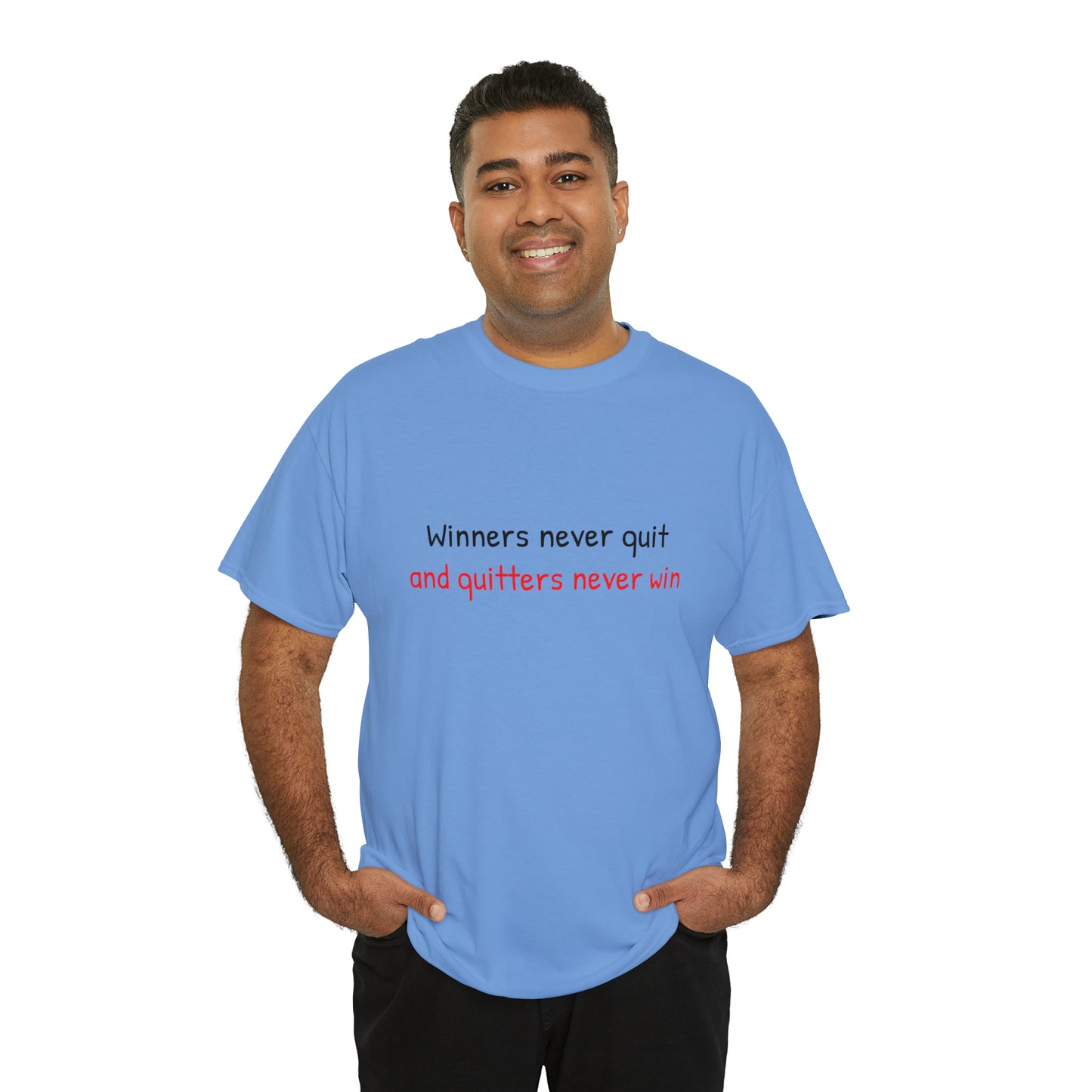 Winners never quit