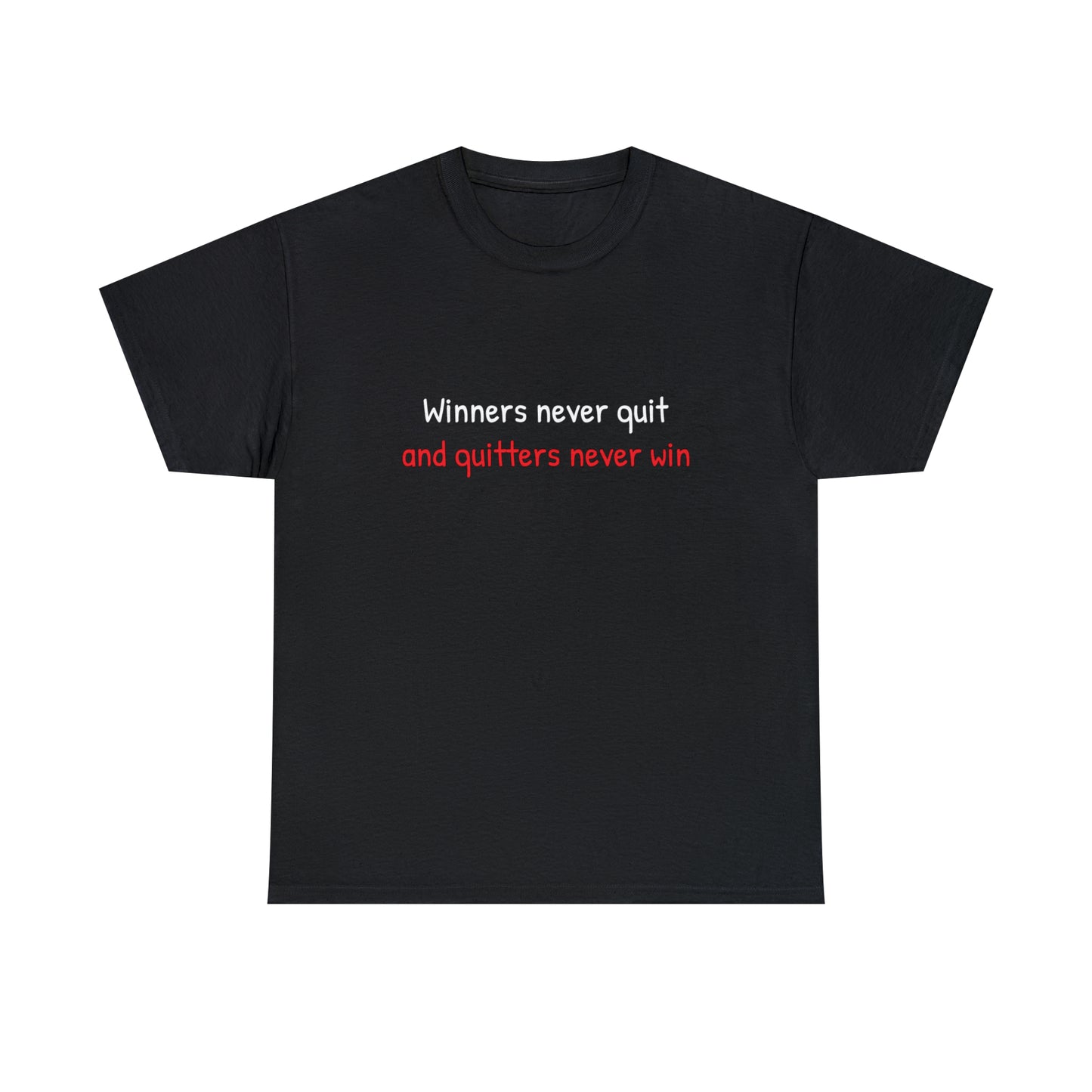 Winners never quit