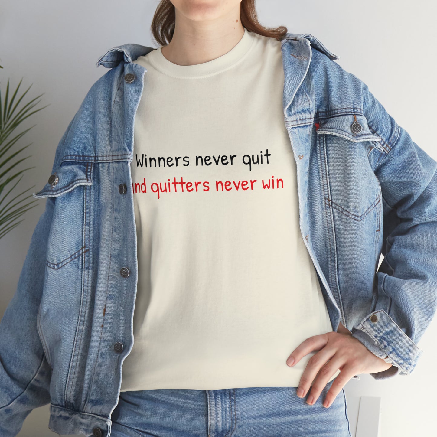 Winners never quit