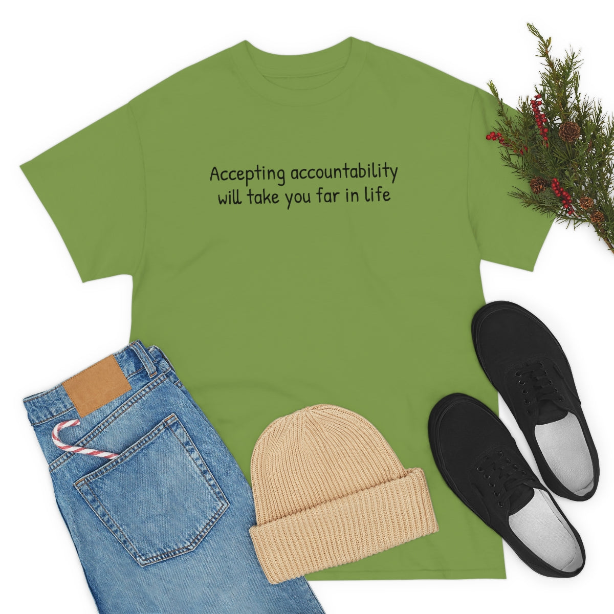Accountability Unisex Heavy Cotton Tee