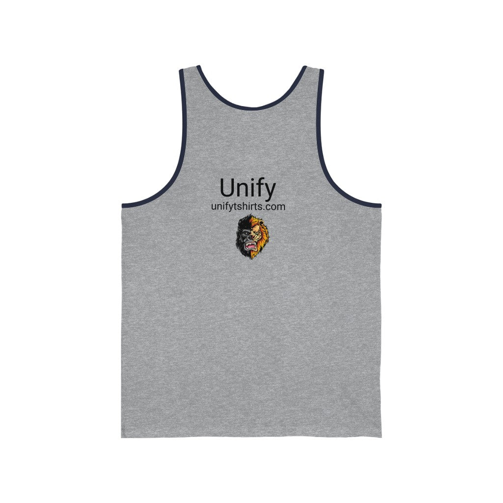 Unisex glitch Tank