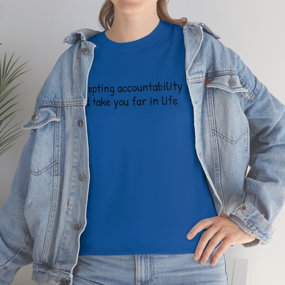 Accountability Unisex Heavy Cotton Tee