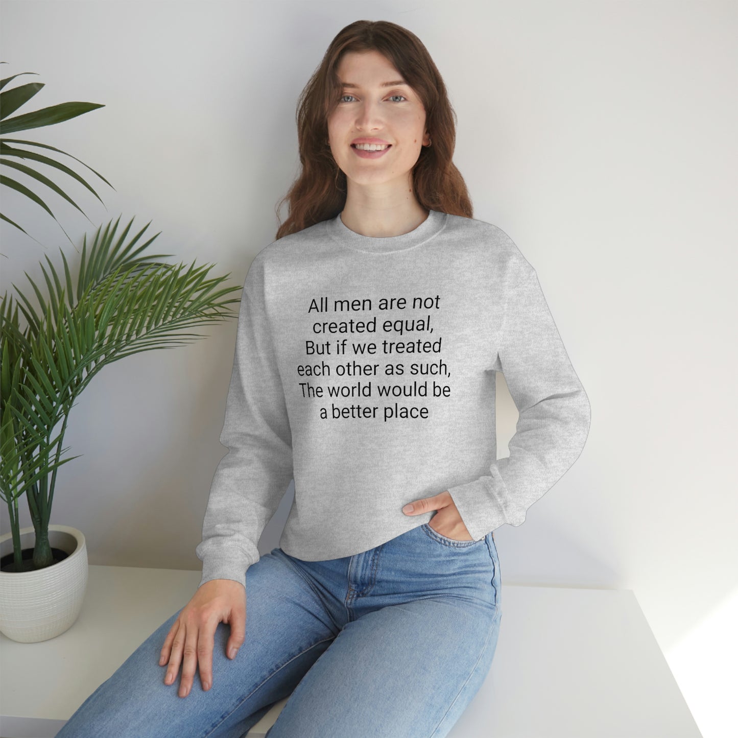 We the People sweatshirt crewneck