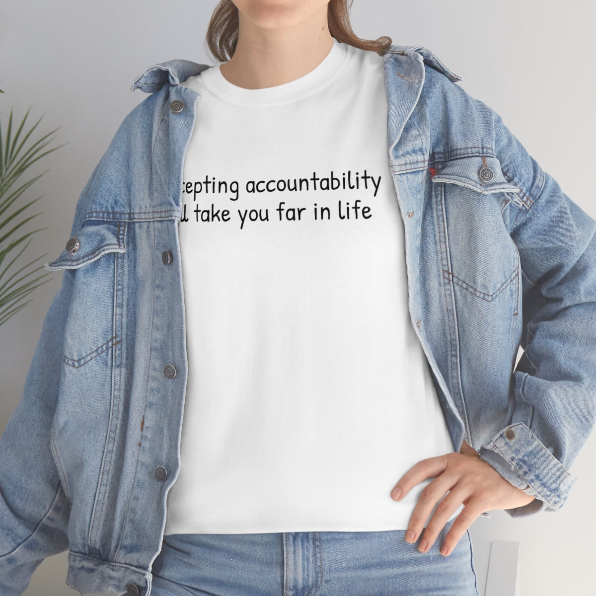 Accountability Unisex Heavy Cotton Tee