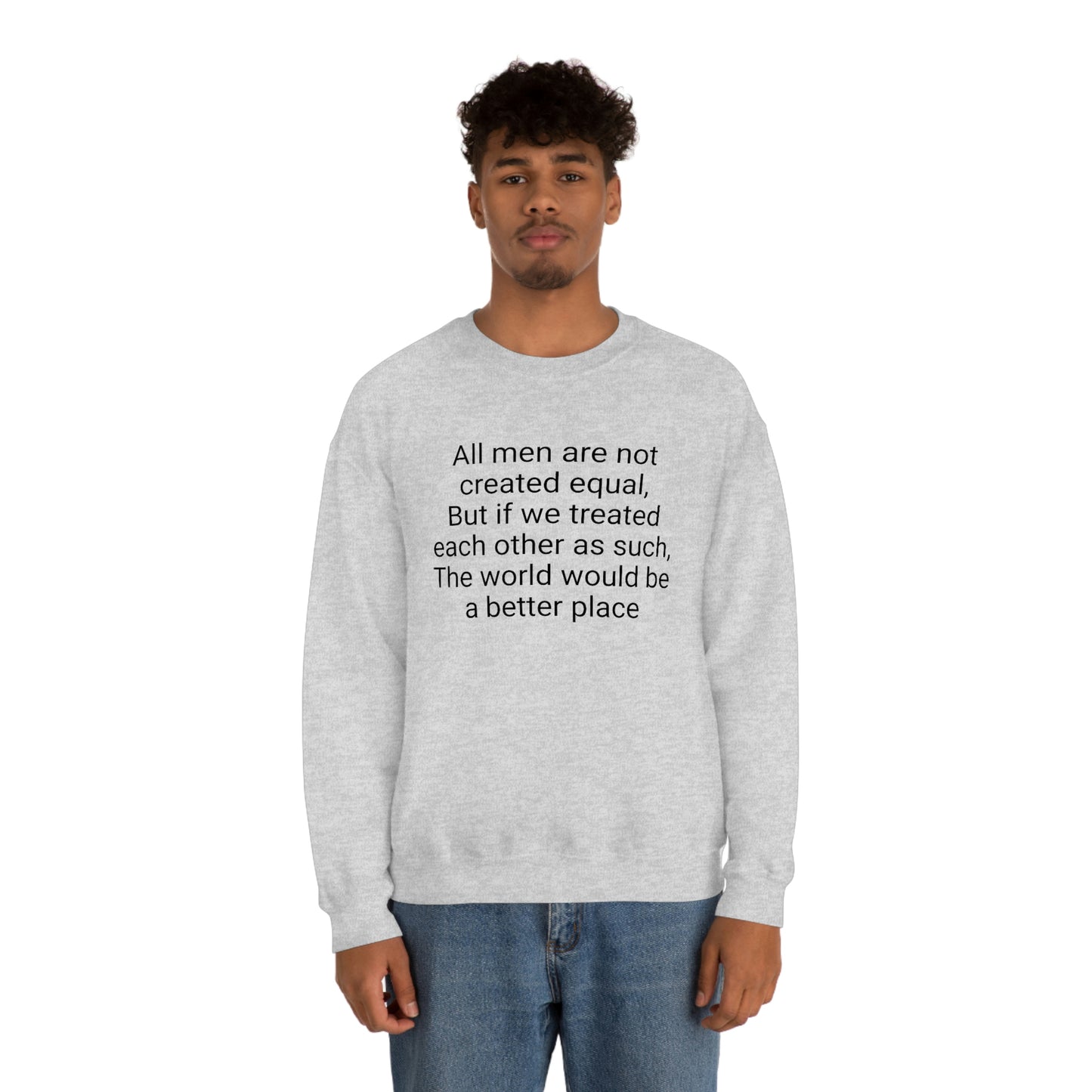 We the People sweatshirt crewneck