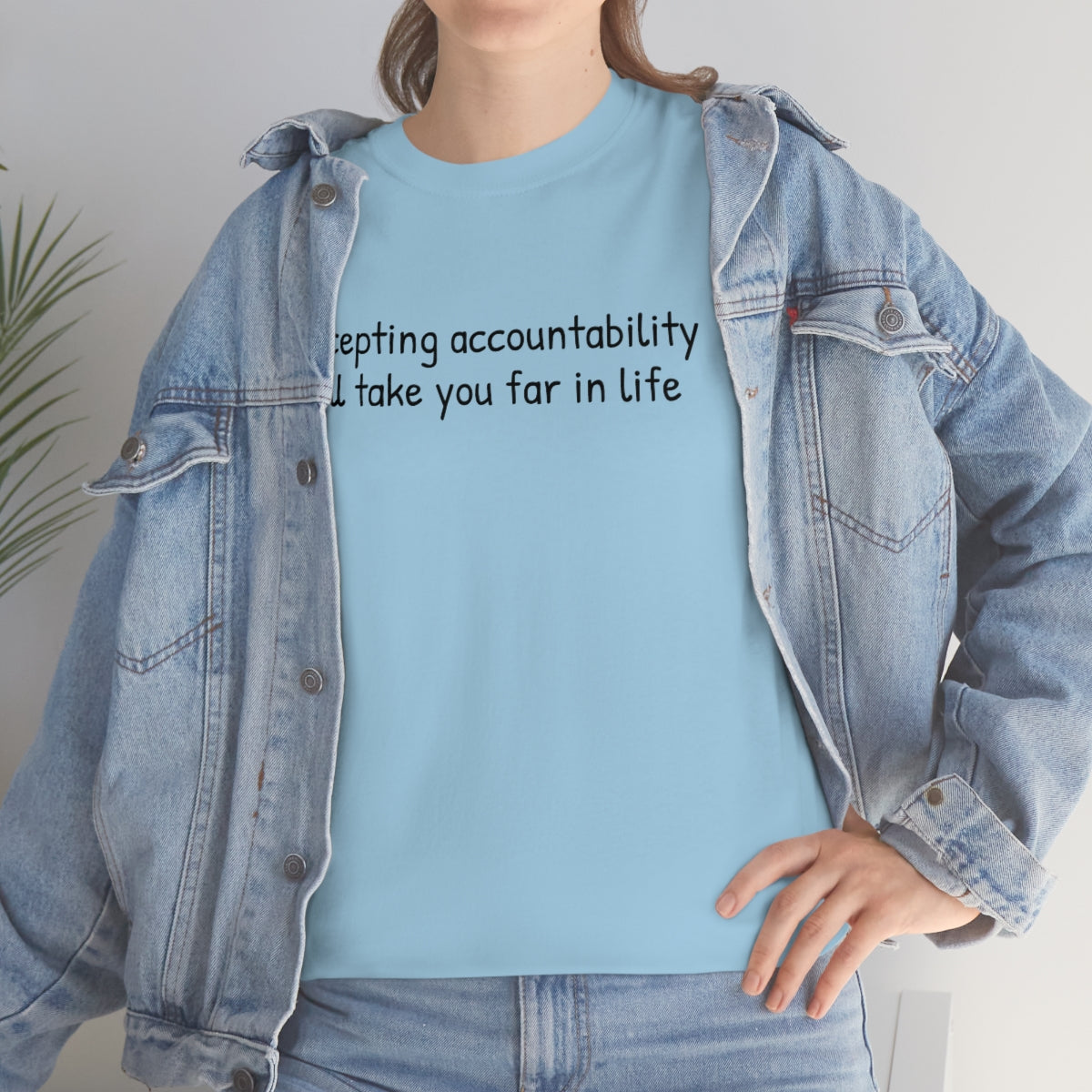 Accountability Unisex Heavy Cotton Tee