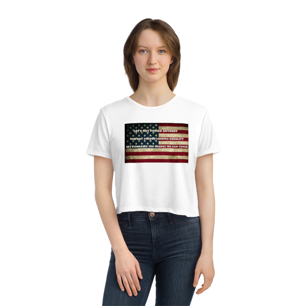 Unify America Cropped T-shirt