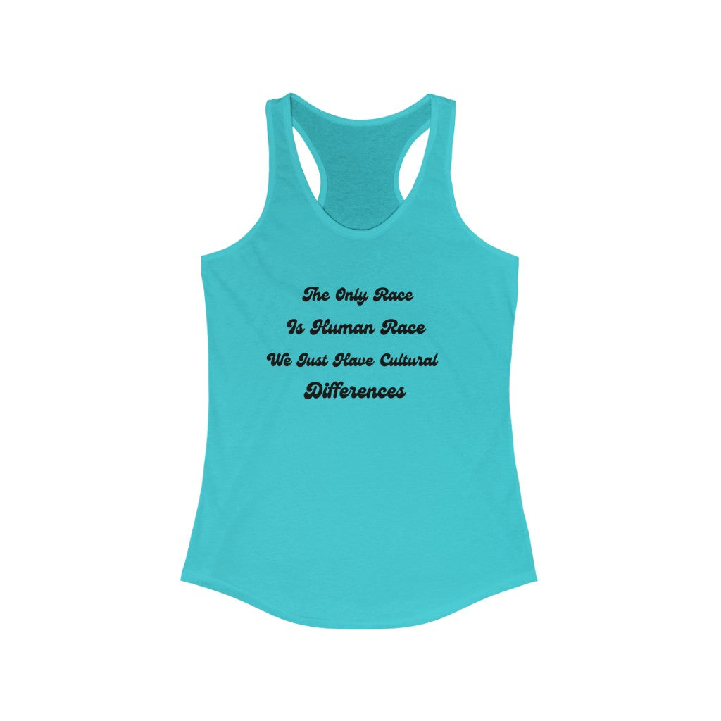Women's Human Race Tank Top