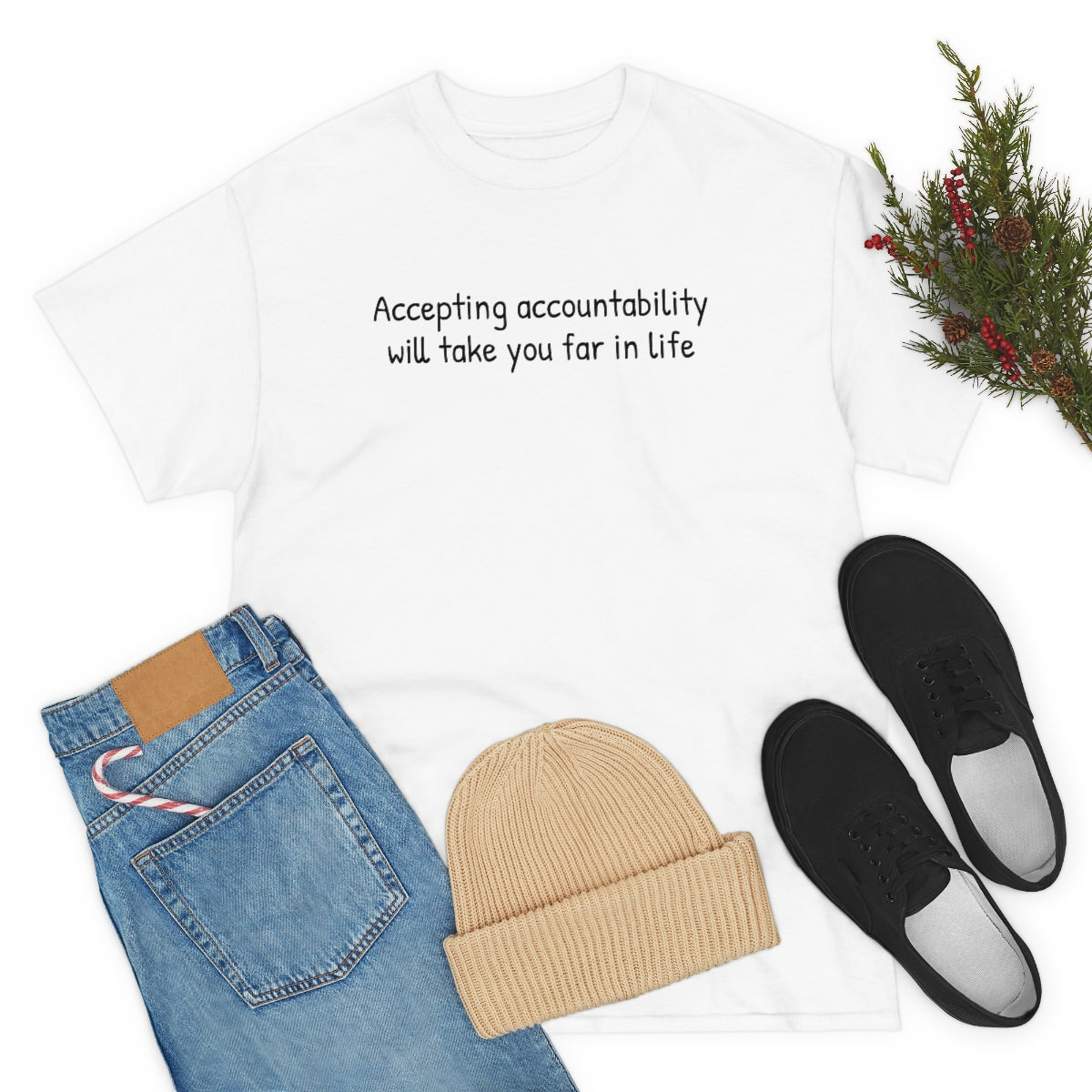 Accountability Unisex Heavy Cotton Tee