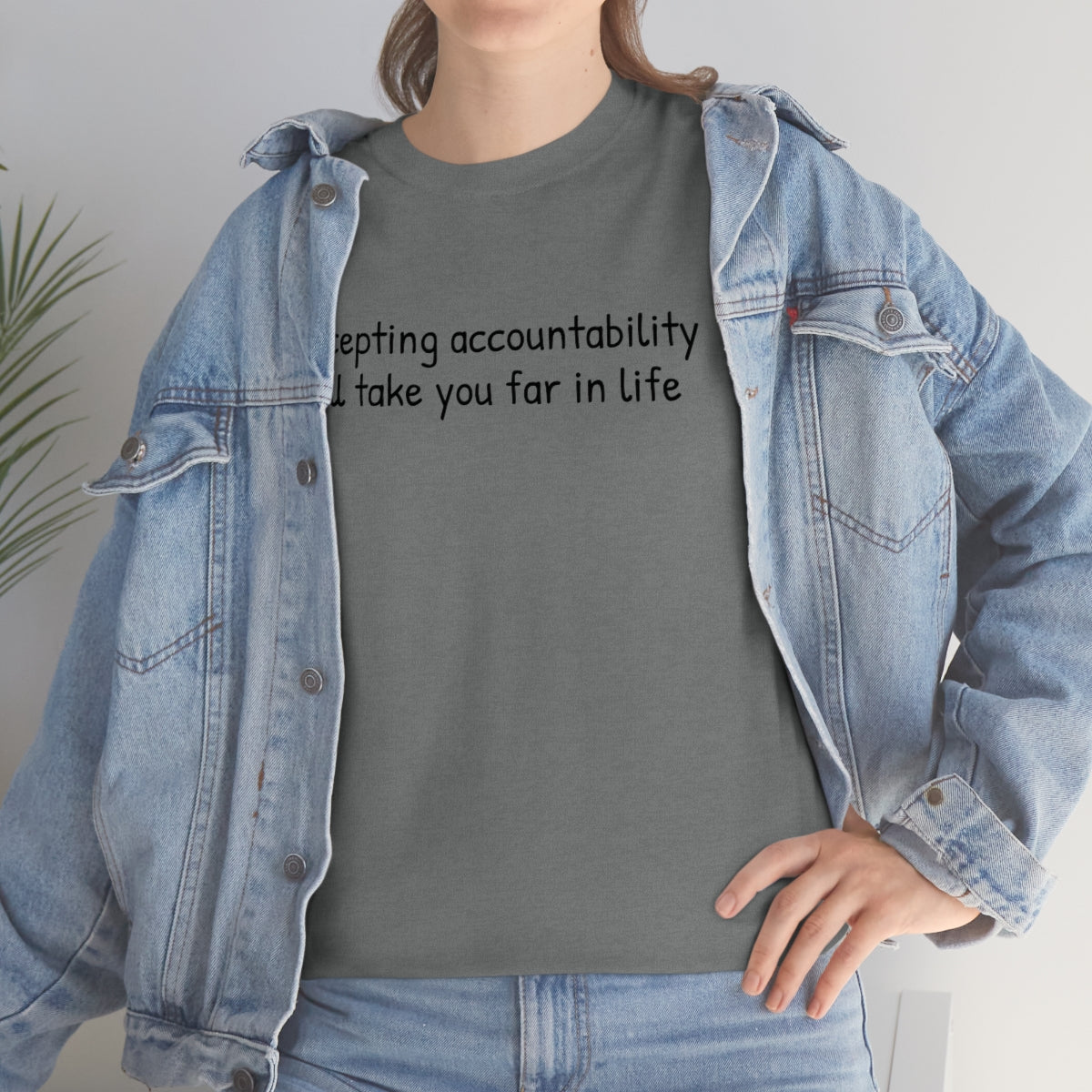 Accountability Unisex Heavy Cotton Tee