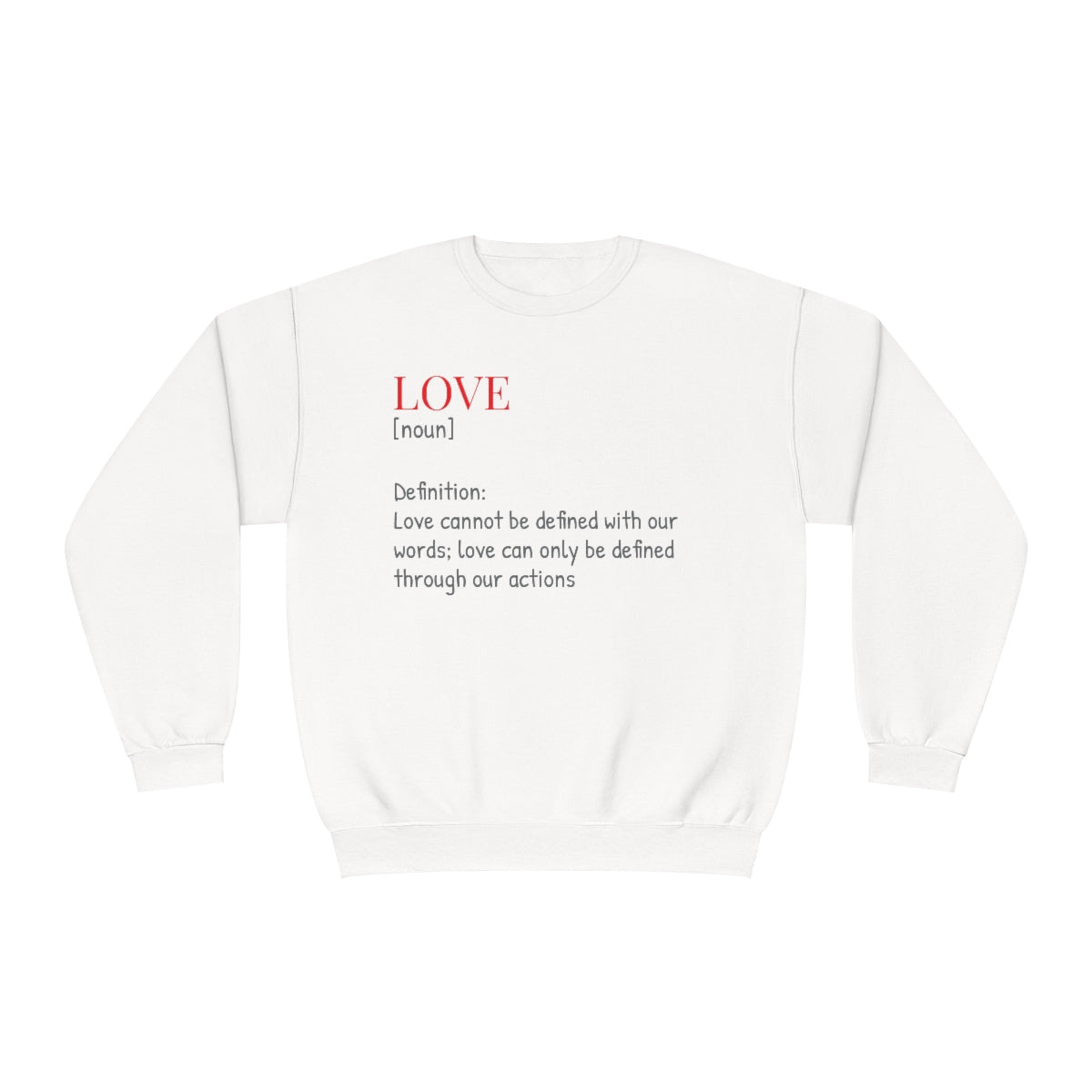 L.O.V.E Crewneck