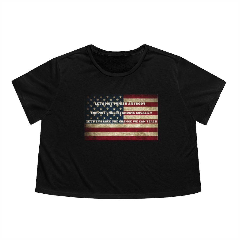 Unify America Cropped T-shirt