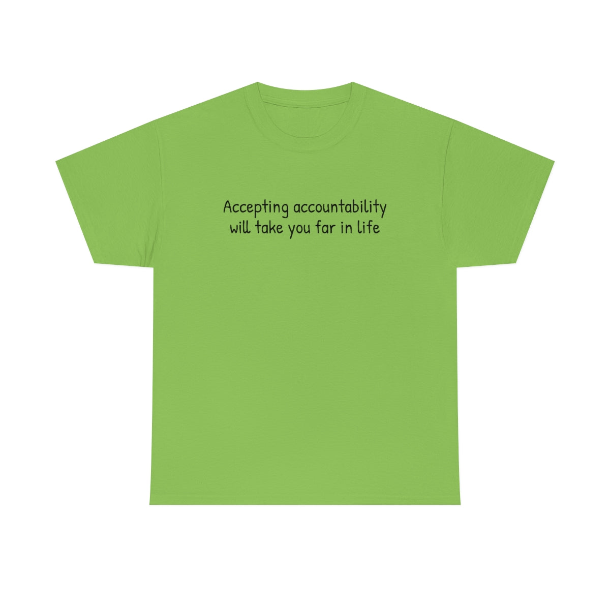 Accountability Unisex Heavy Cotton Tee