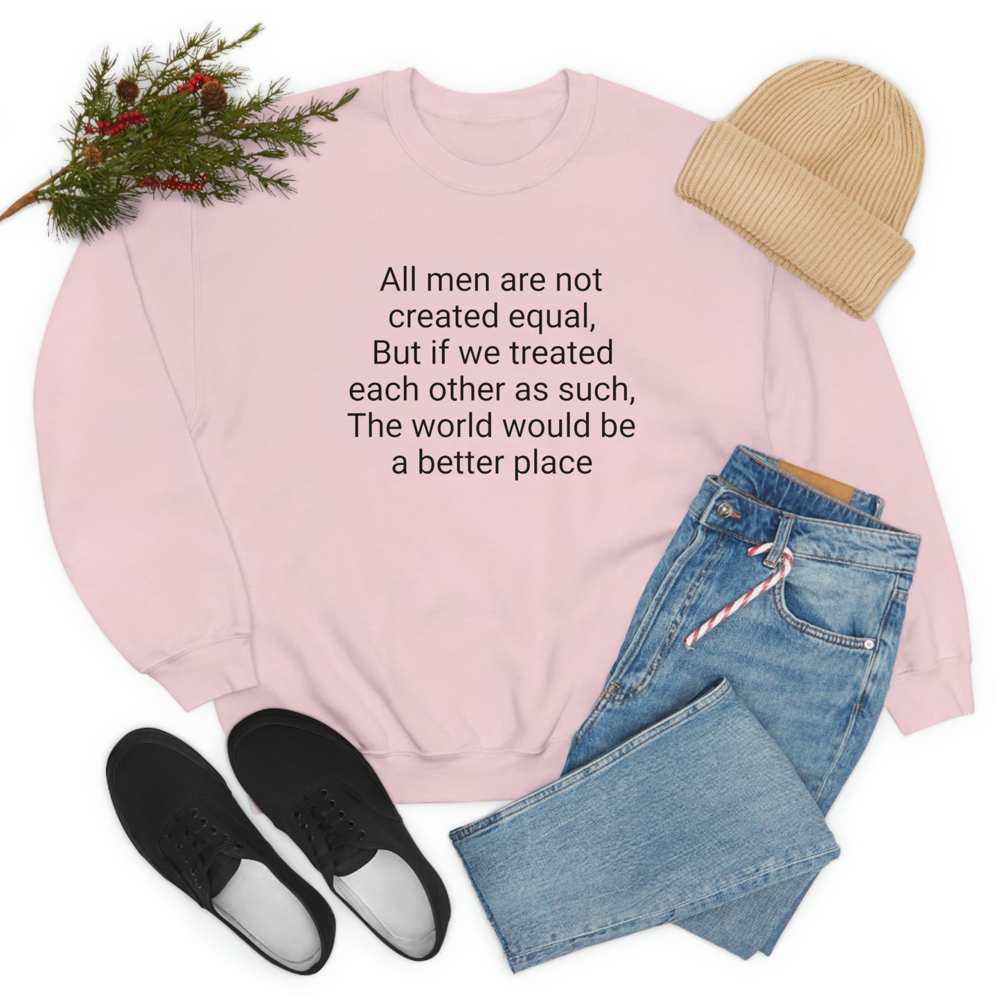 We the People sweatshirt crewneck