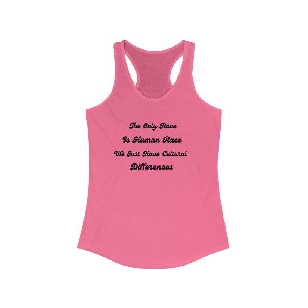 Women's Human Race Tank Top