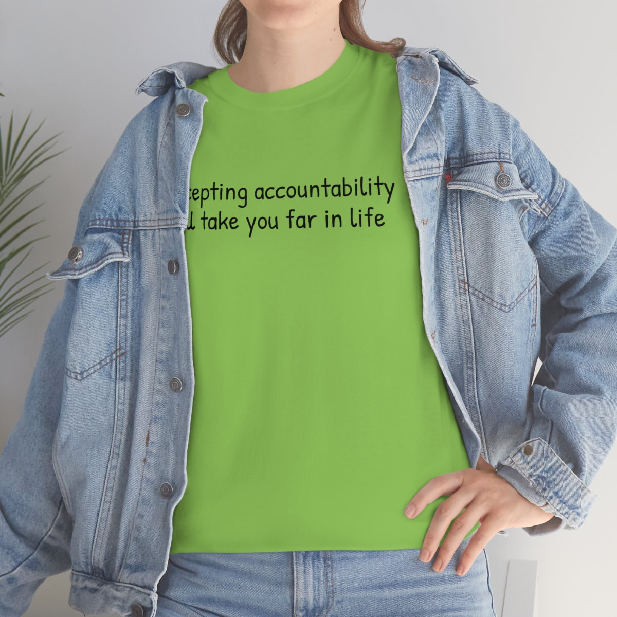 Accountability Unisex Heavy Cotton Tee