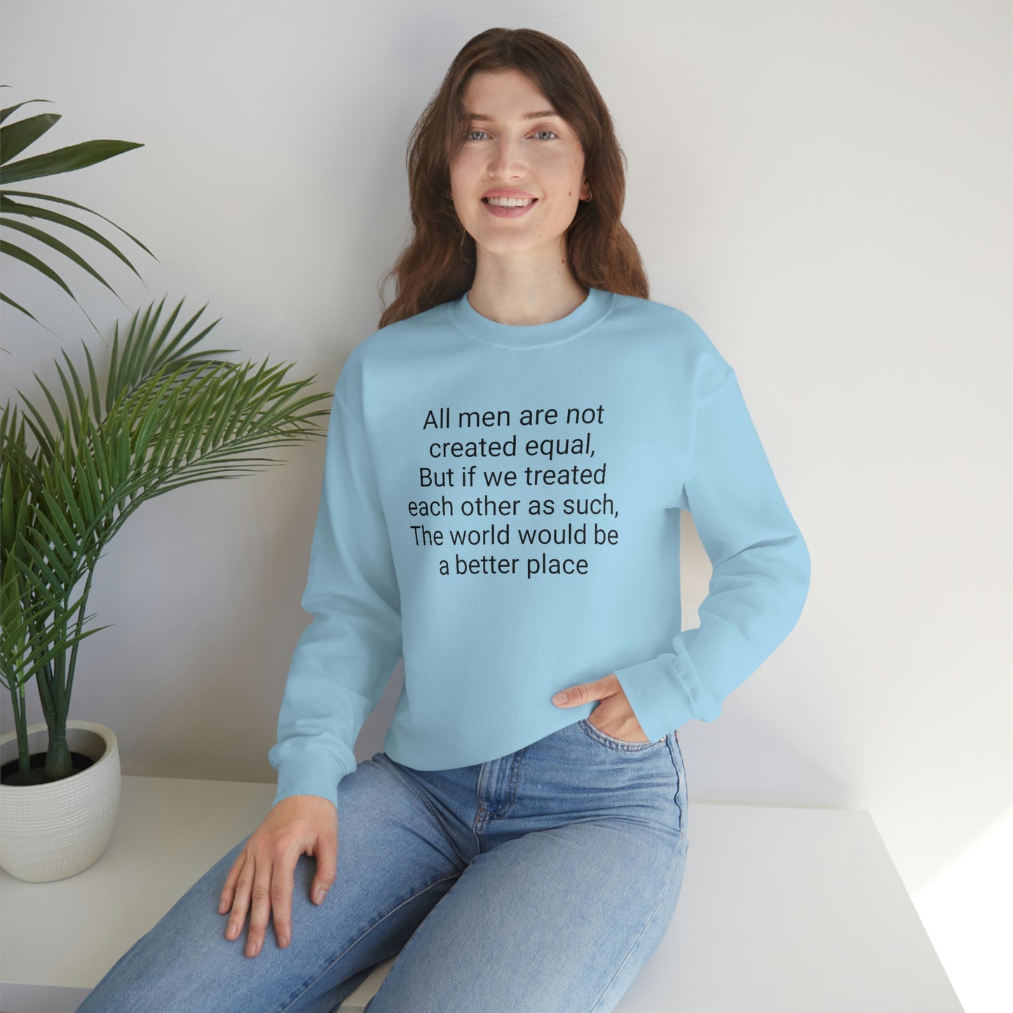 We the People sweatshirt crewneck