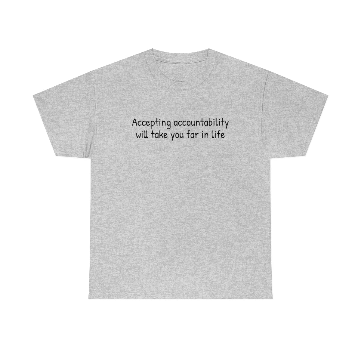 Accountability Unisex Heavy Cotton Tee