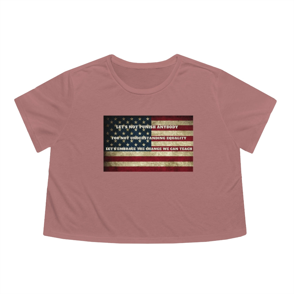 Unify America Cropped T-shirt