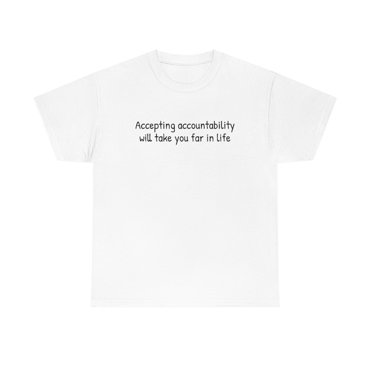 Accountability Unisex Heavy Cotton Tee