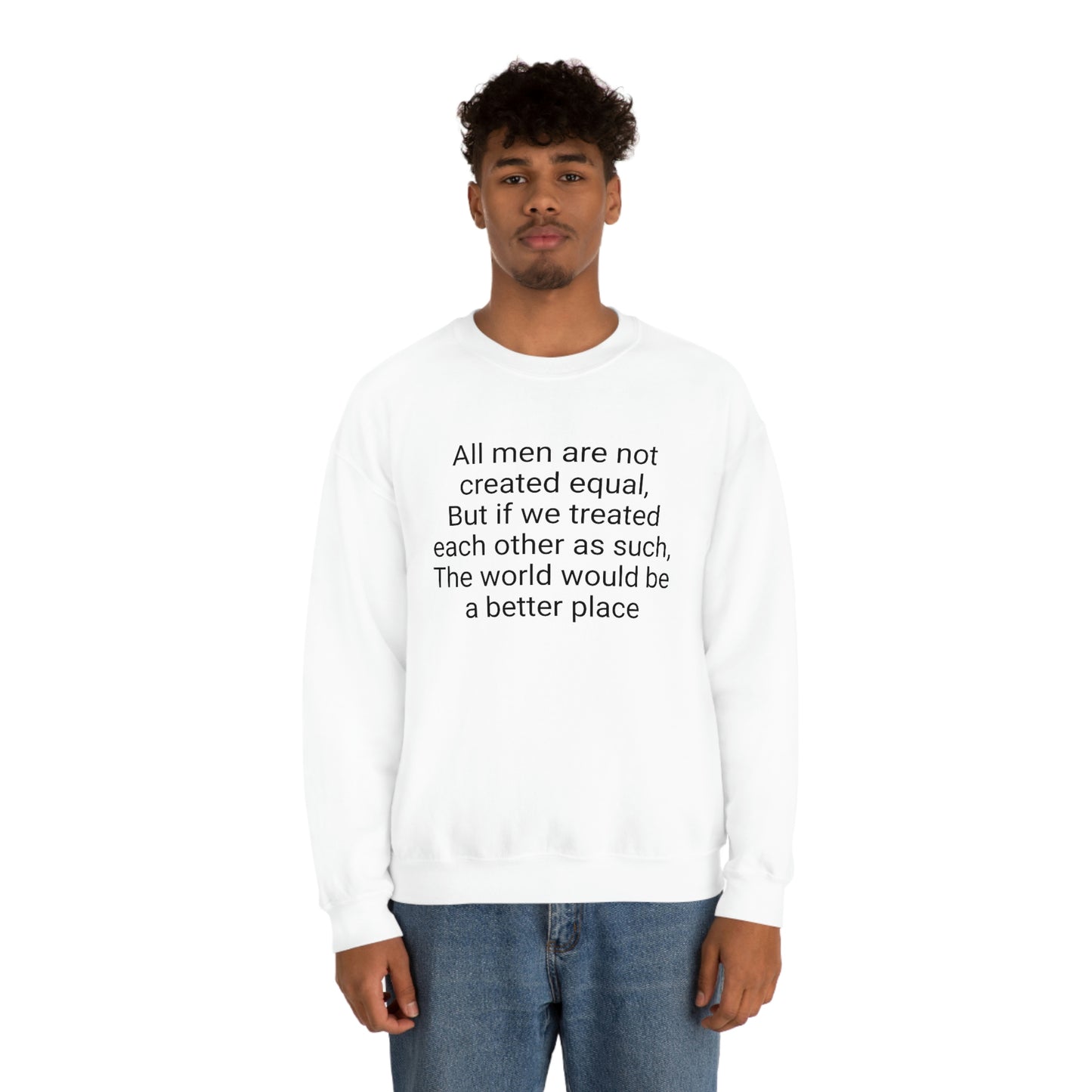 We the People sweatshirt crewneck