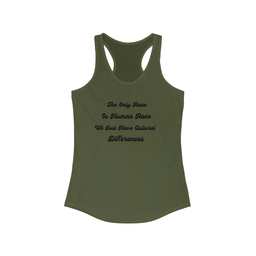 Women's Human Race Tank Top