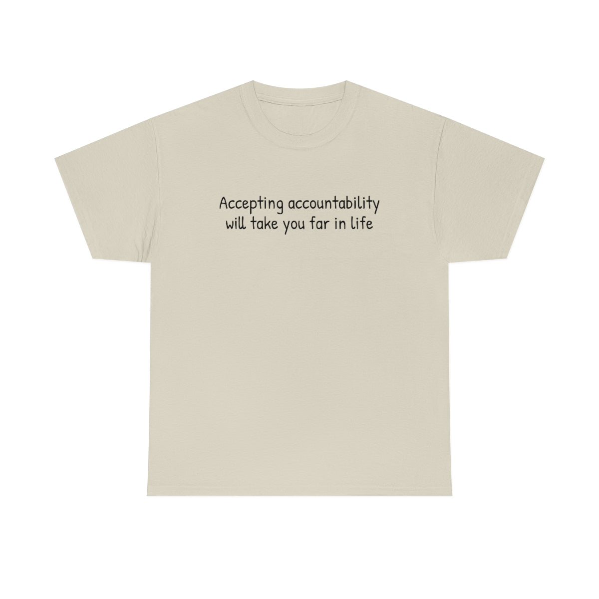 Accountability Unisex Heavy Cotton Tee