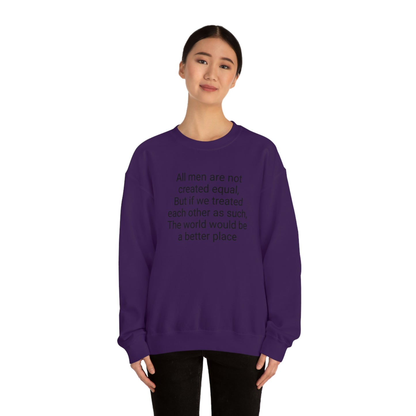 We the People sweatshirt crewneck
