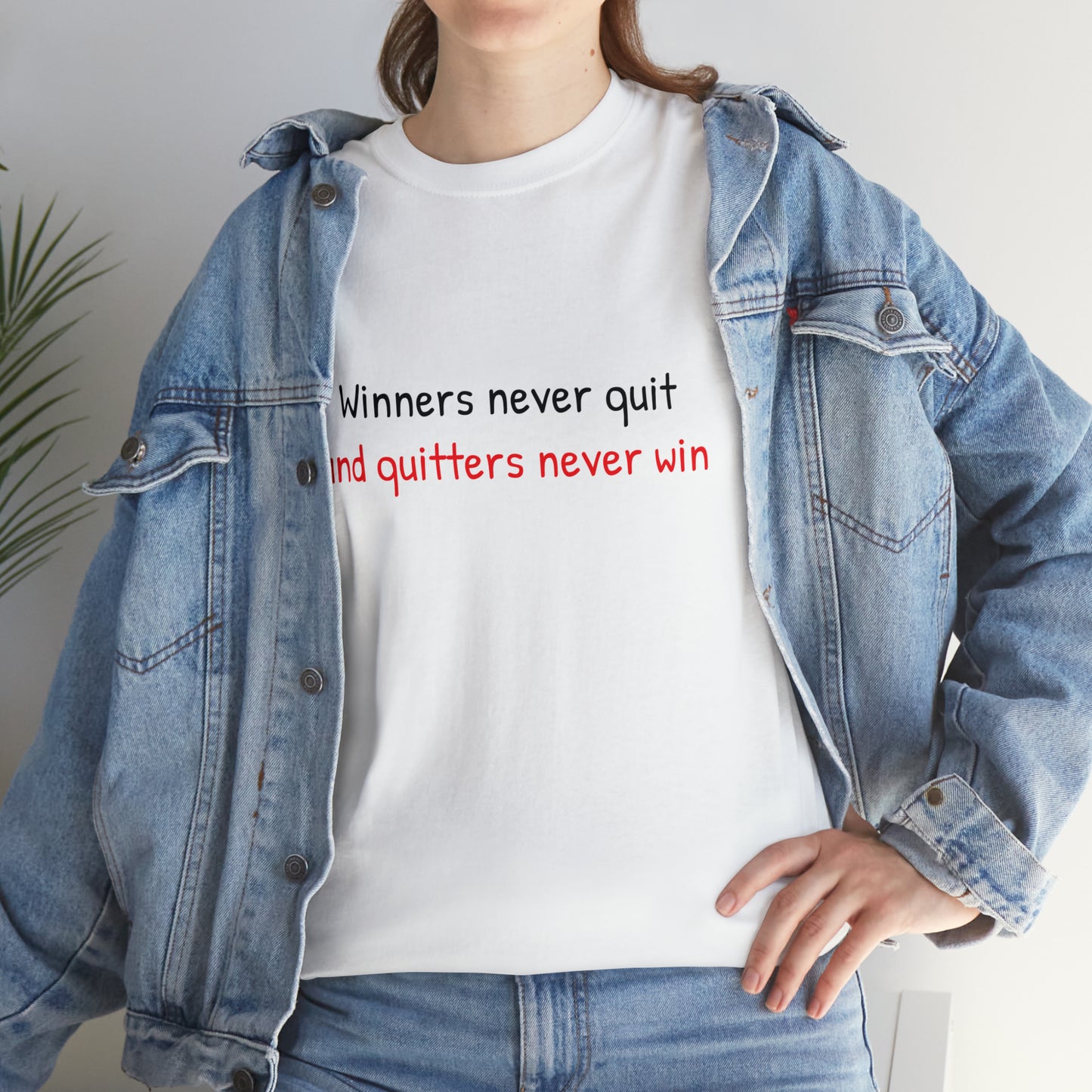 Winners never quit