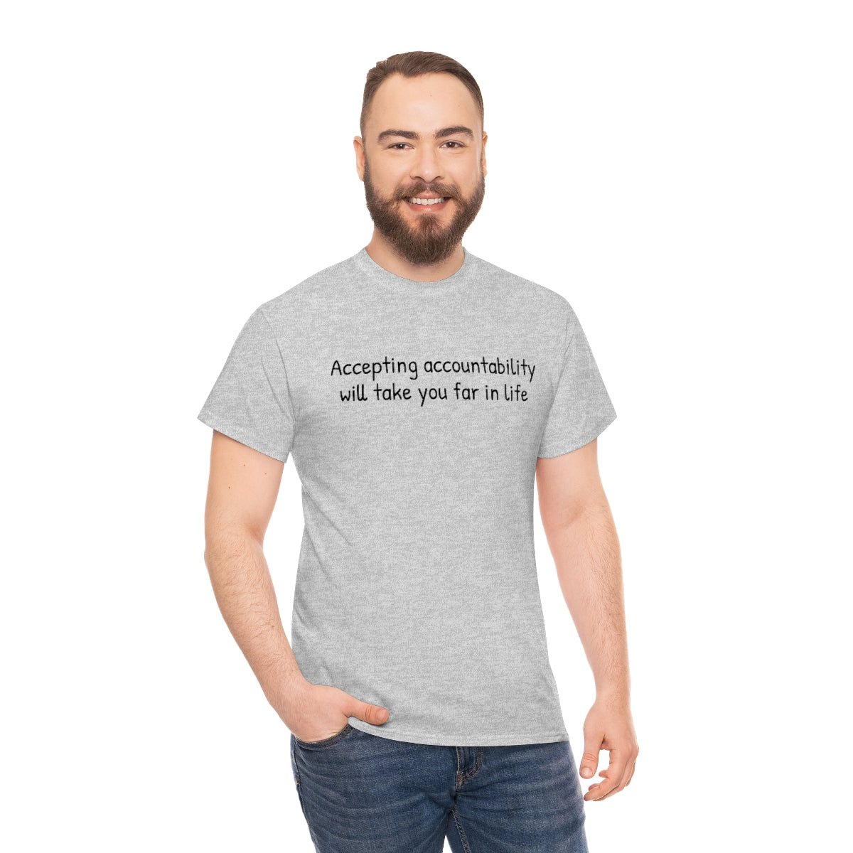 Accountability  Unisex Heavy Cotton Tee