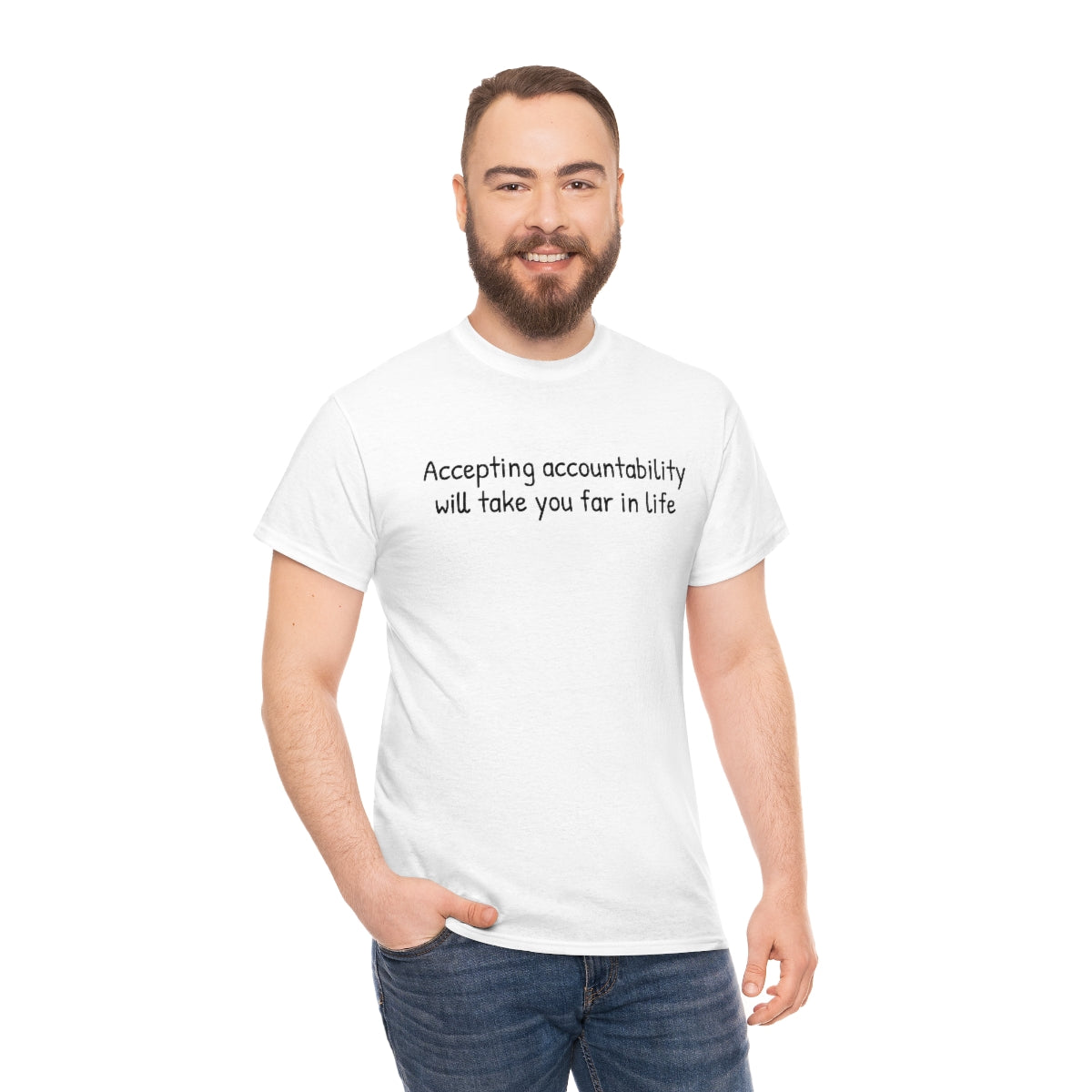 Accountability  Unisex Heavy Cotton Tee