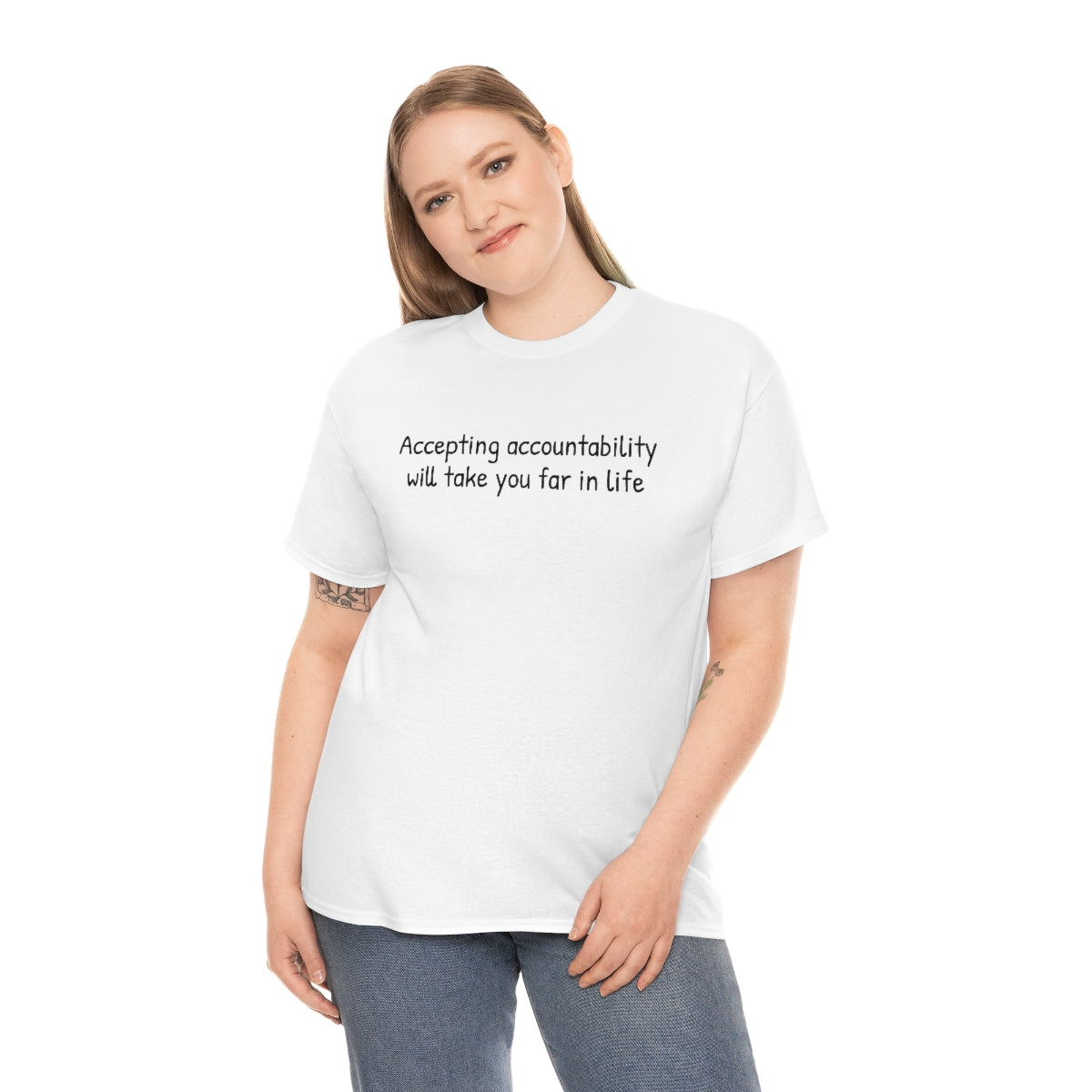 Accountability  Unisex Heavy Cotton Tee
