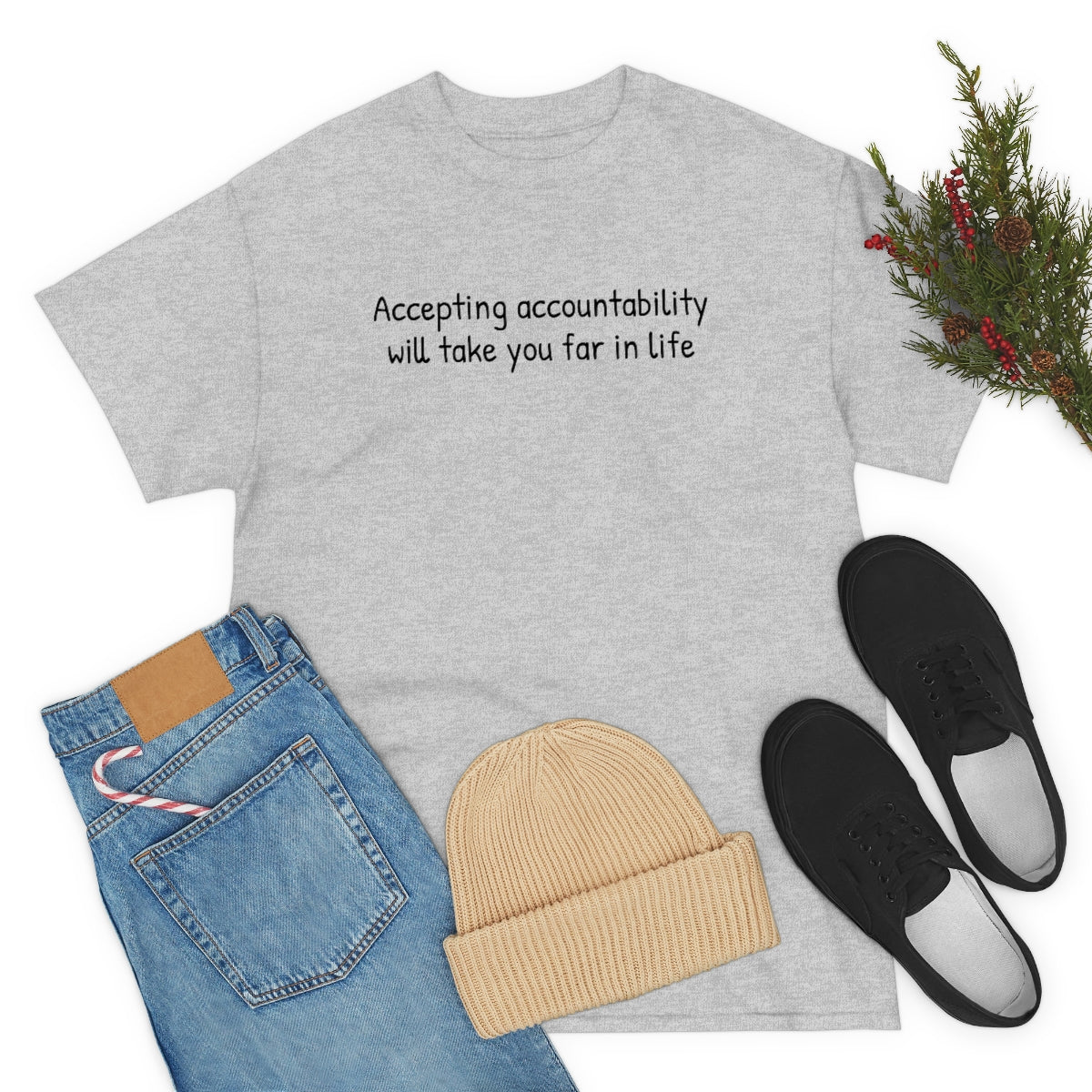 Accountability  Unisex Heavy Cotton Tee