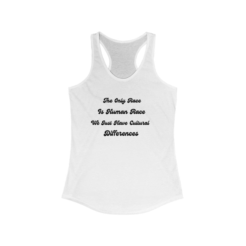 Women's Human Race Tank Top