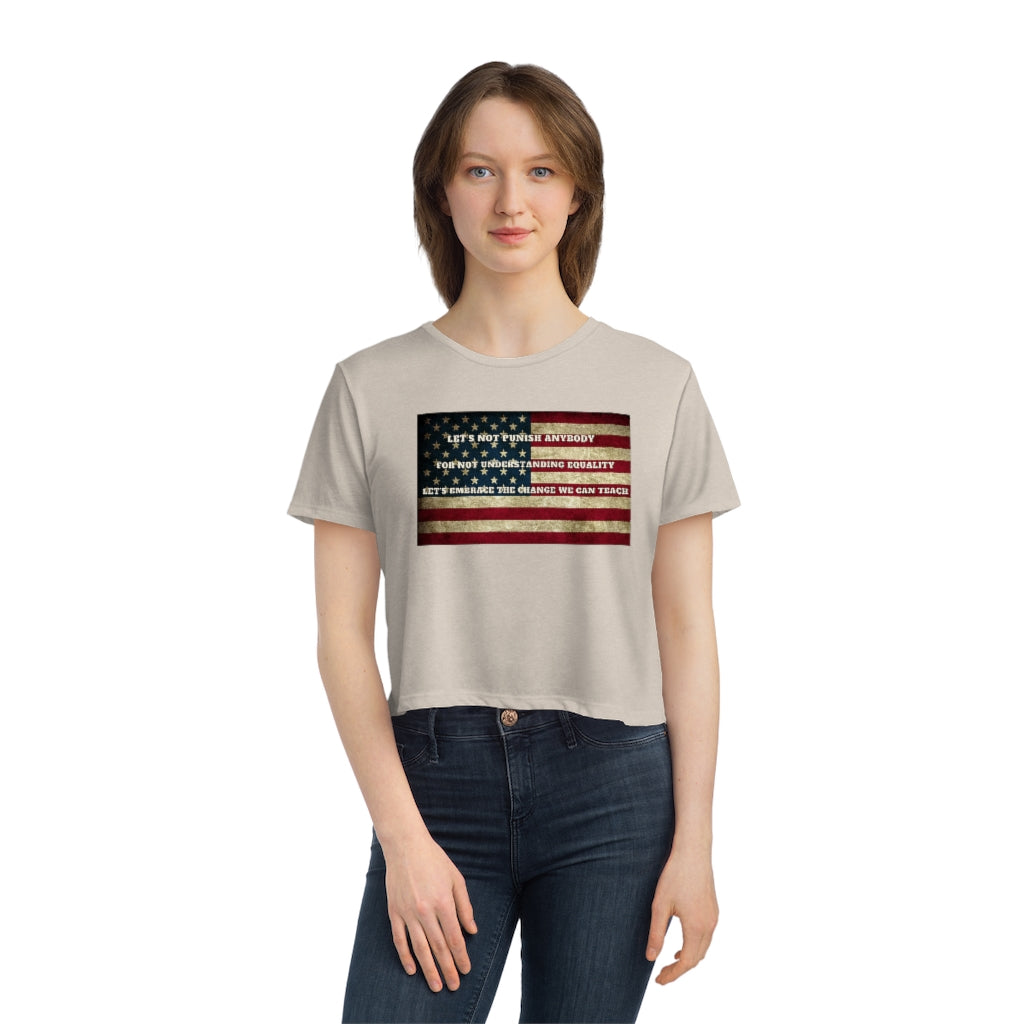 Unify America  Cropped T-shirt
