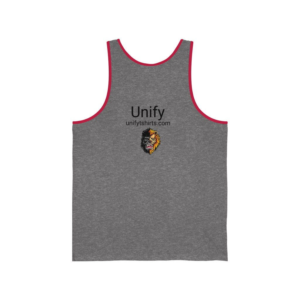 Unisex glitch Tank