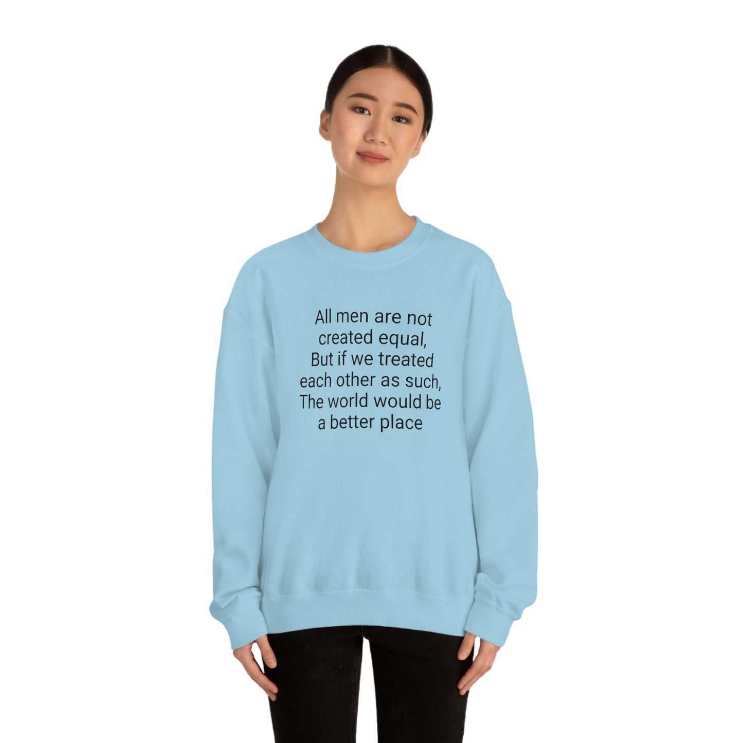 We the People sweatshirt crewneck