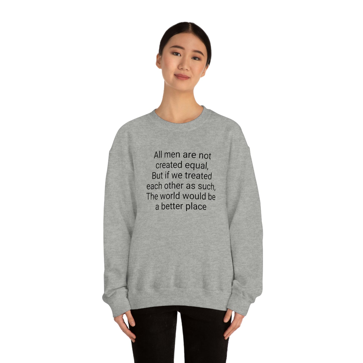 We the People sweatshirt crewneck
