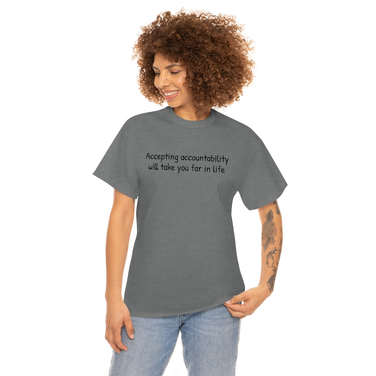 Accountability  Unisex Heavy Cotton Tee