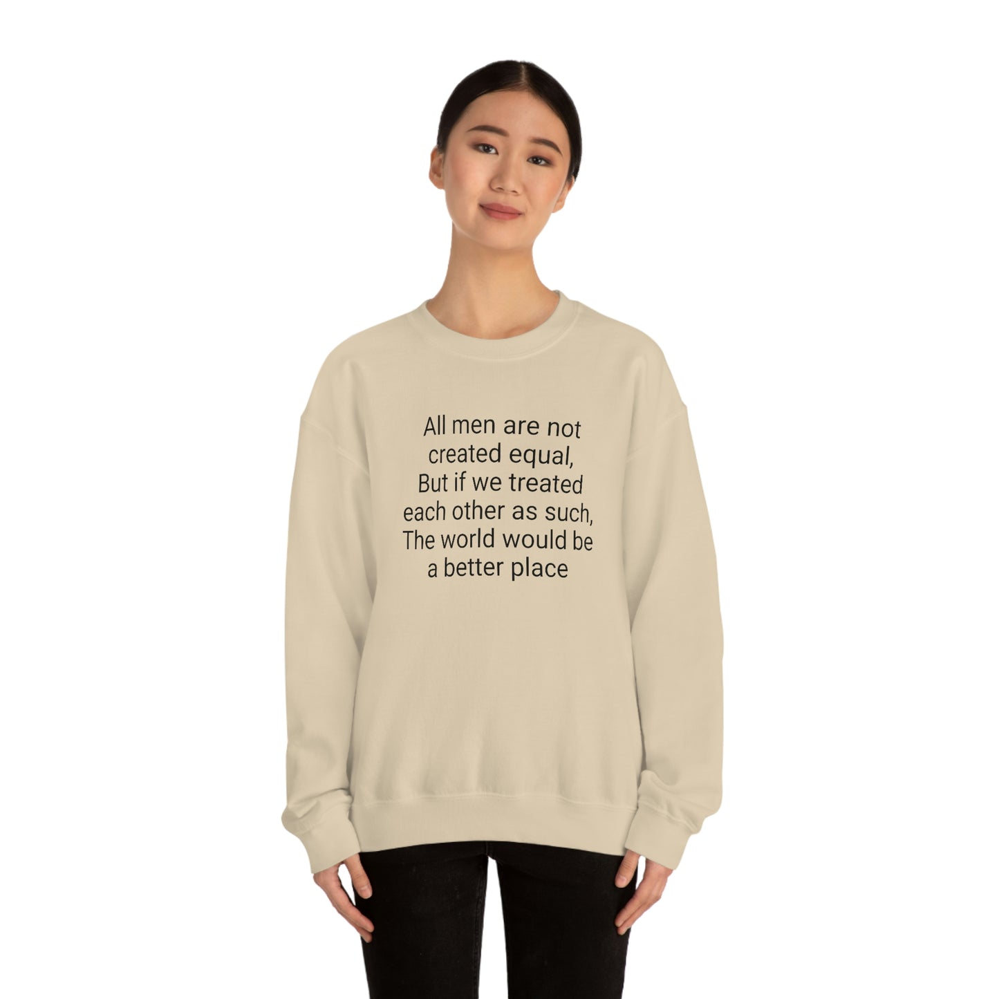 We the People sweatshirt crewneck