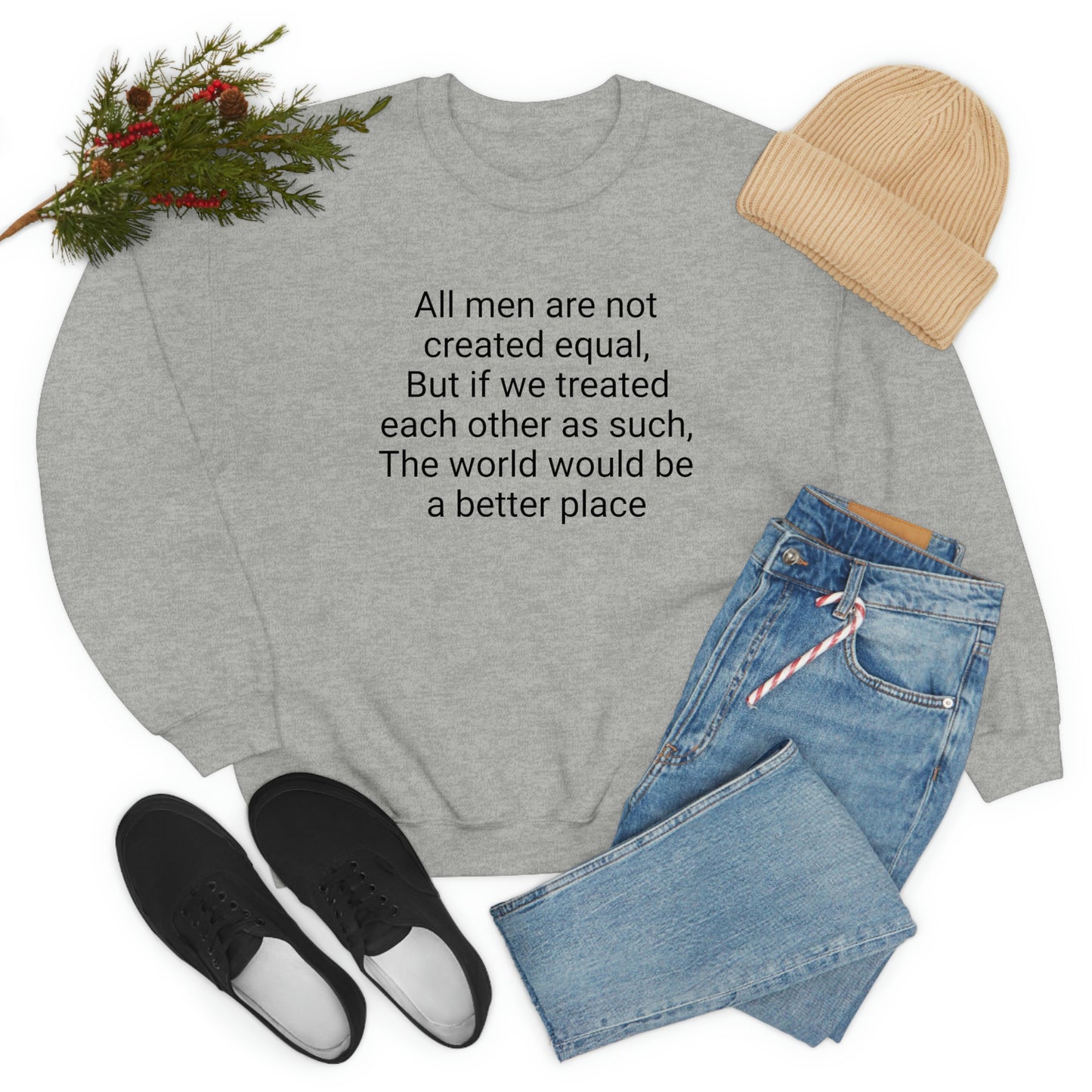 We the People sweatshirt crewneck