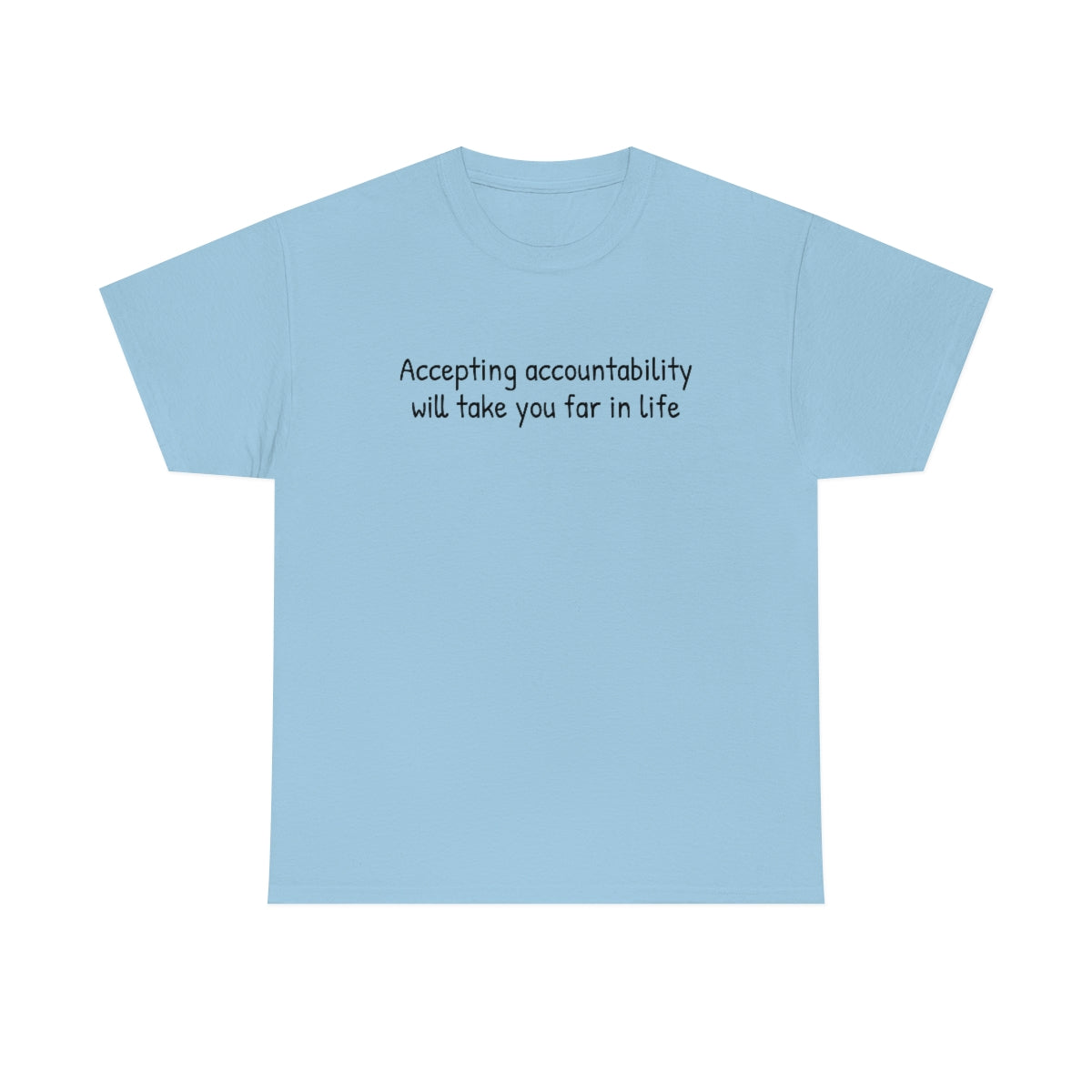 Accountability  Unisex Heavy Cotton Tee