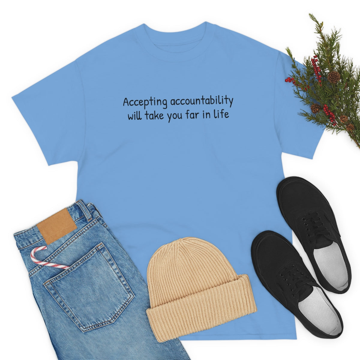 Accountability  Unisex Heavy Cotton Tee