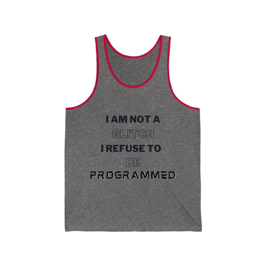 Unisex glitch Tank