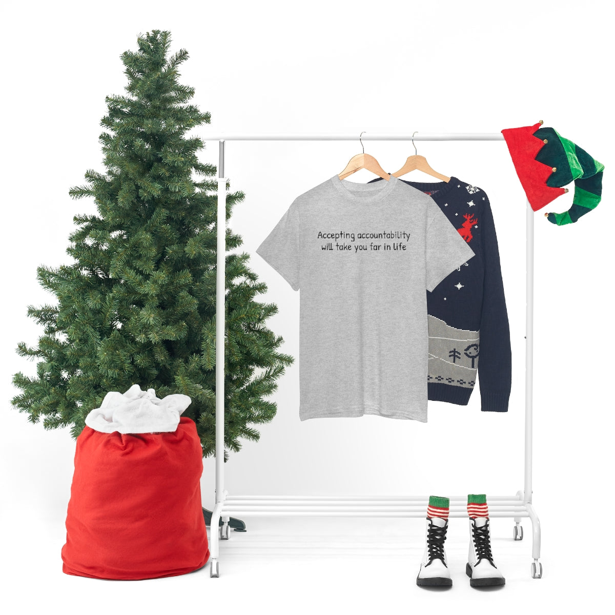 Accountability  Unisex Heavy Cotton Tee