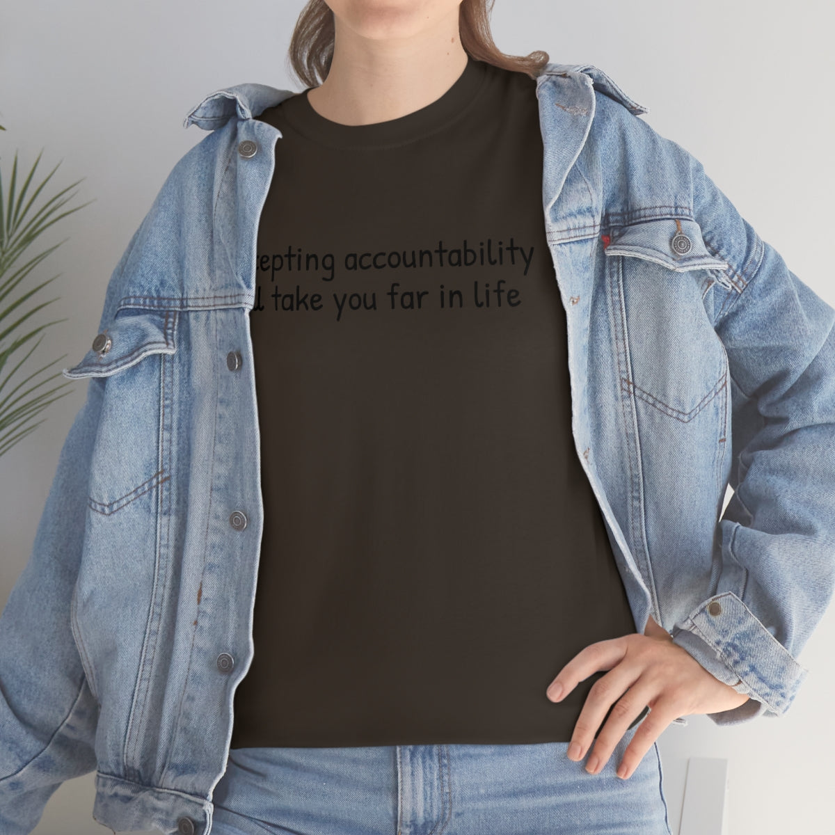 Accountability  Unisex Heavy Cotton Tee