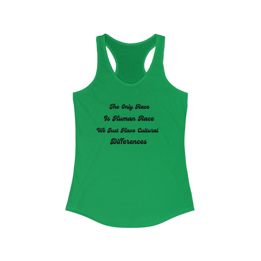 Women's Human Race Tank Top