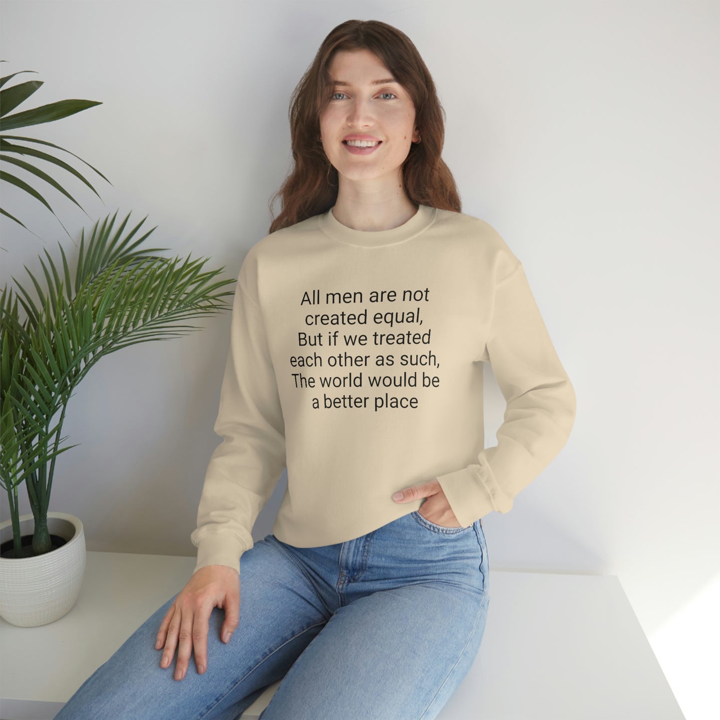 We the People sweatshirt crewneck