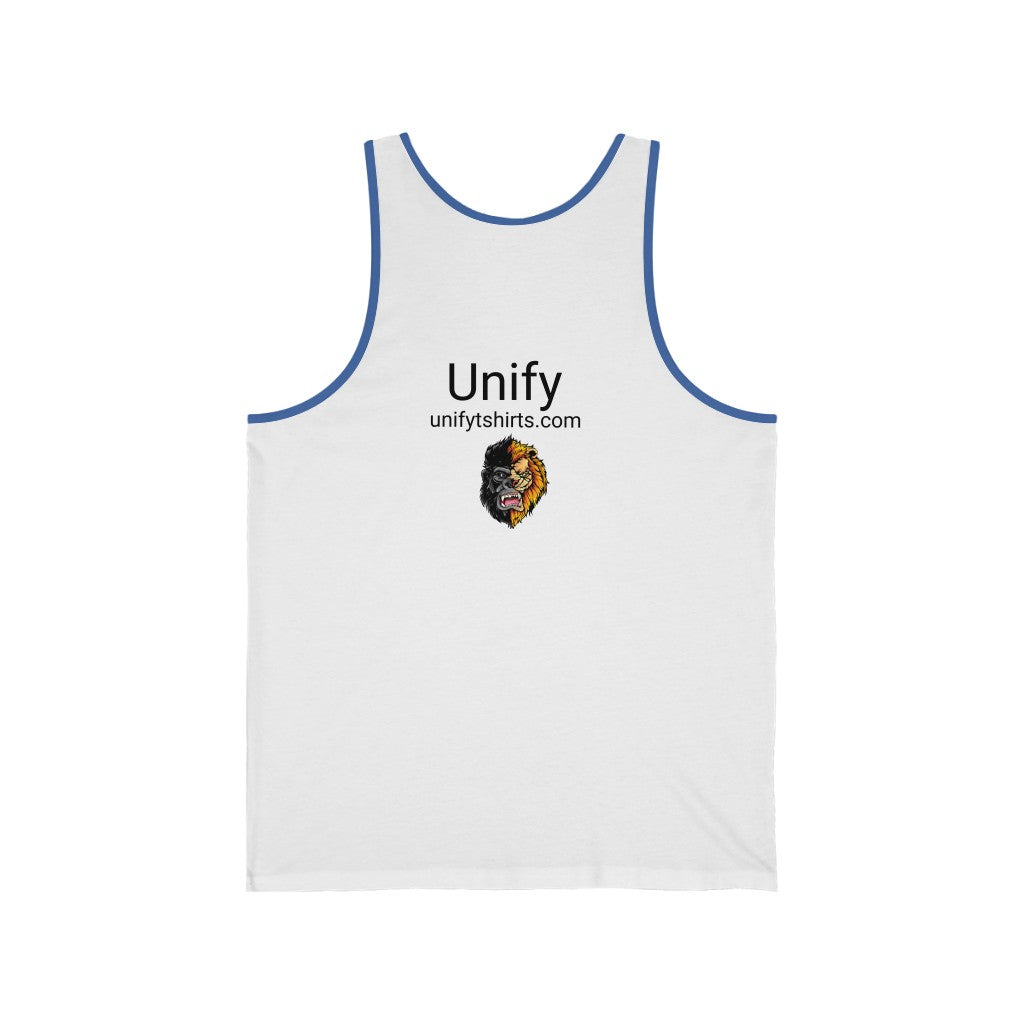 Unisex glitch Tank
